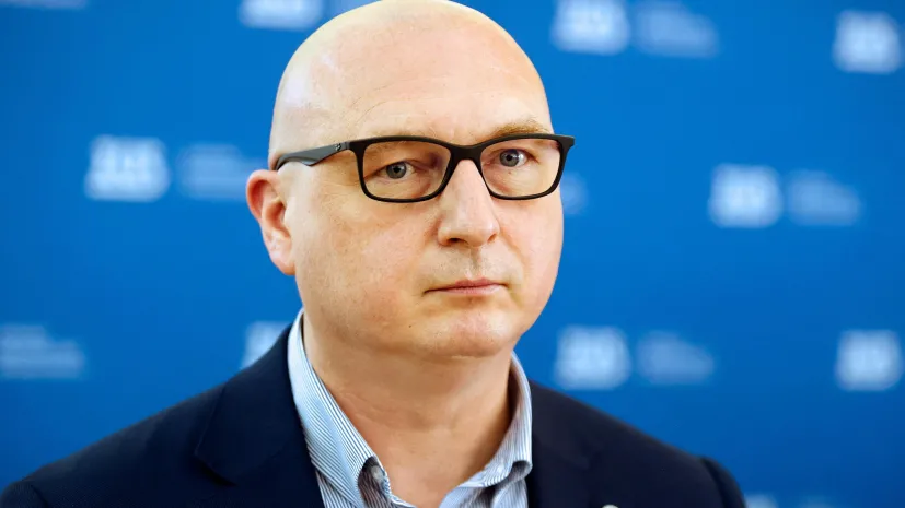 18.07.2025. Dyrektor Lotniczego Pogotowia Ratunkowego Marcin Podgórski. PAP/Waldemar Deska