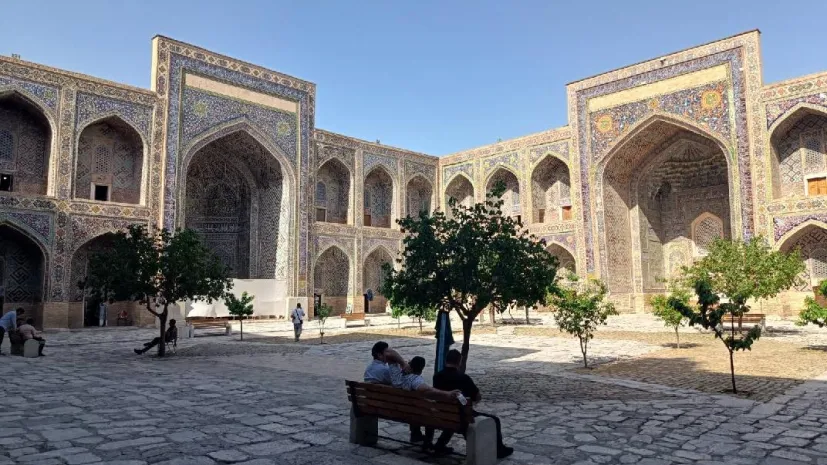Samarkanda, Uzbekistan. Fot. M. Barcz/ PAP