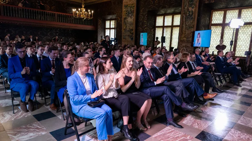 Gala wręczenia stypendiów START. Źródło: FNP